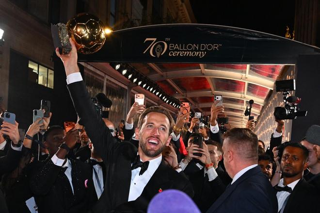 英格兰诞生了5位金球奖得主，奖项历史上仅次于法国的6位